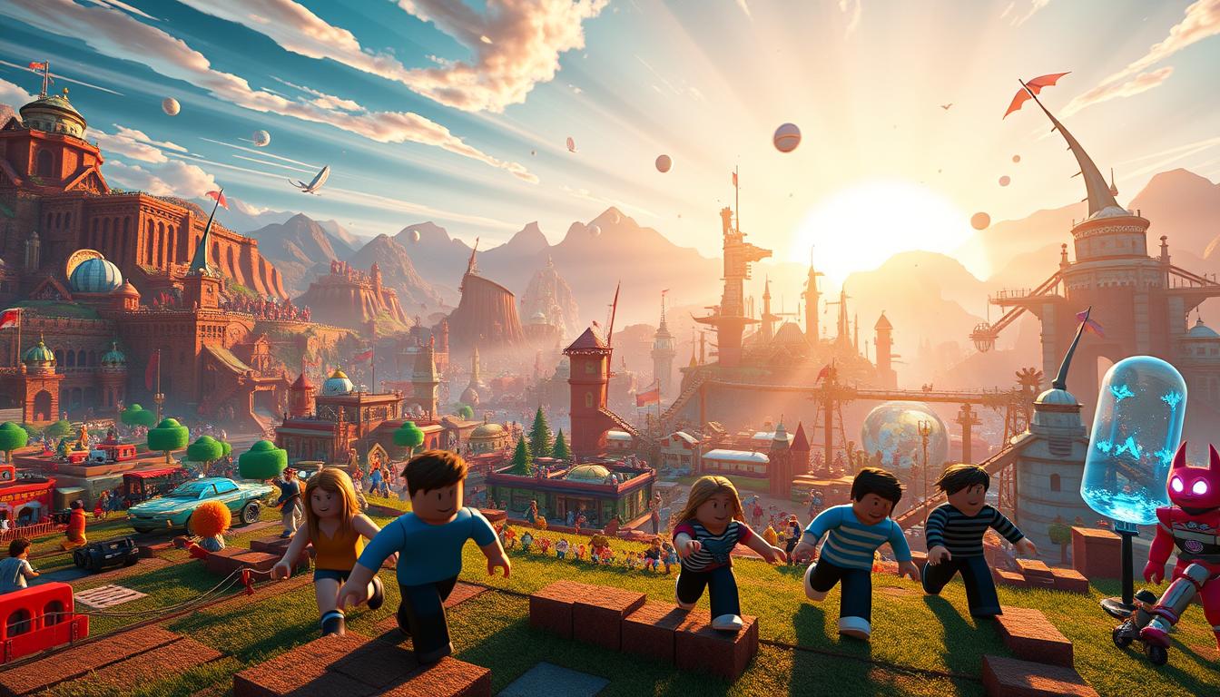Roblox jogo online metaverso criatividade