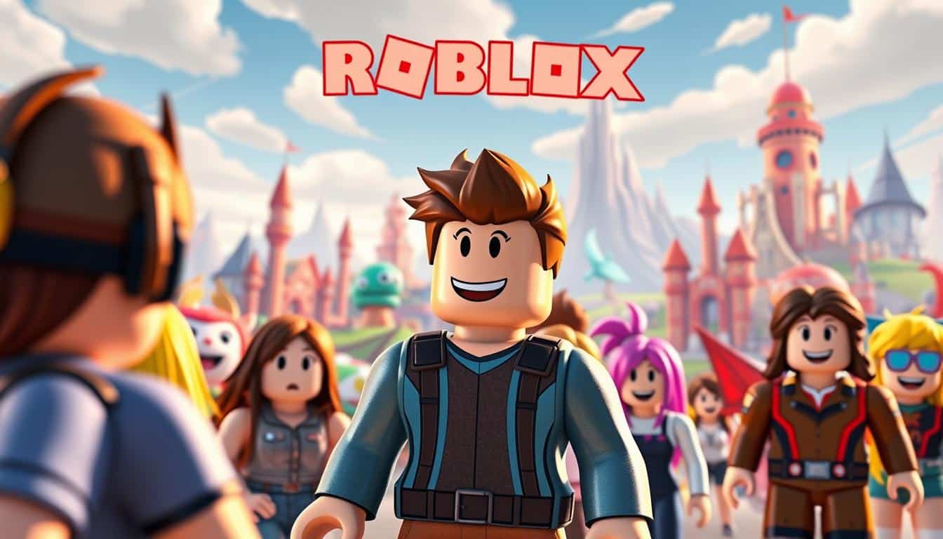 Roblox guiando iniciantes em jogos online