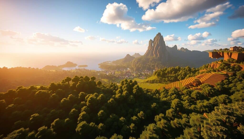 mundo do Minecraft