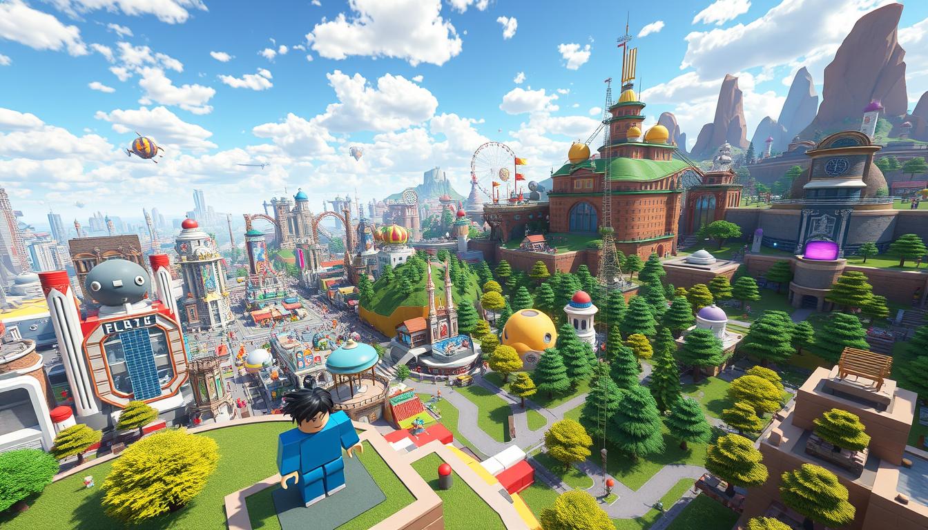 mundo virtual do Roblox