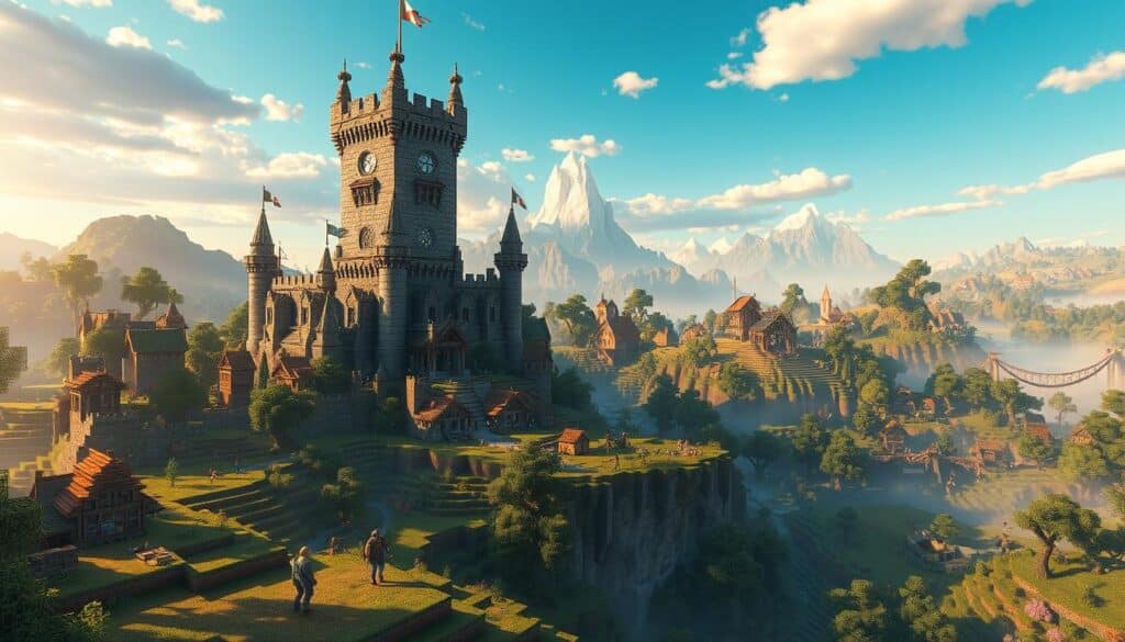 história de Minecraft