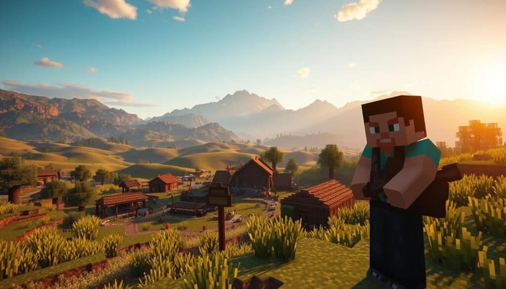 modo sobrevivência Minecraft