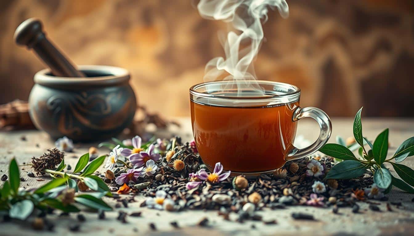 Chá Natural para Alívio da Dor de Cabeça