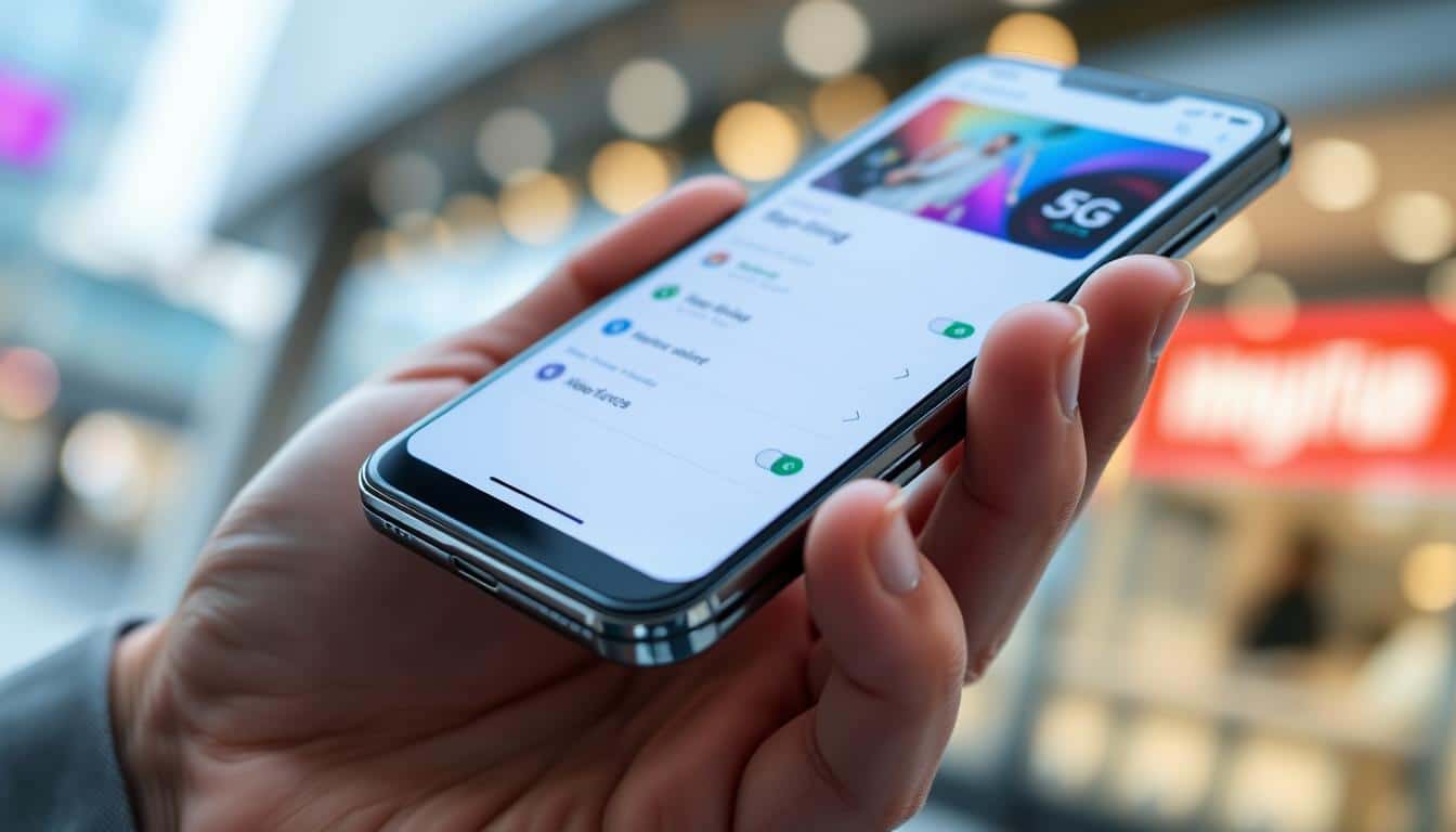 Maximizar 5G no celular 5G
