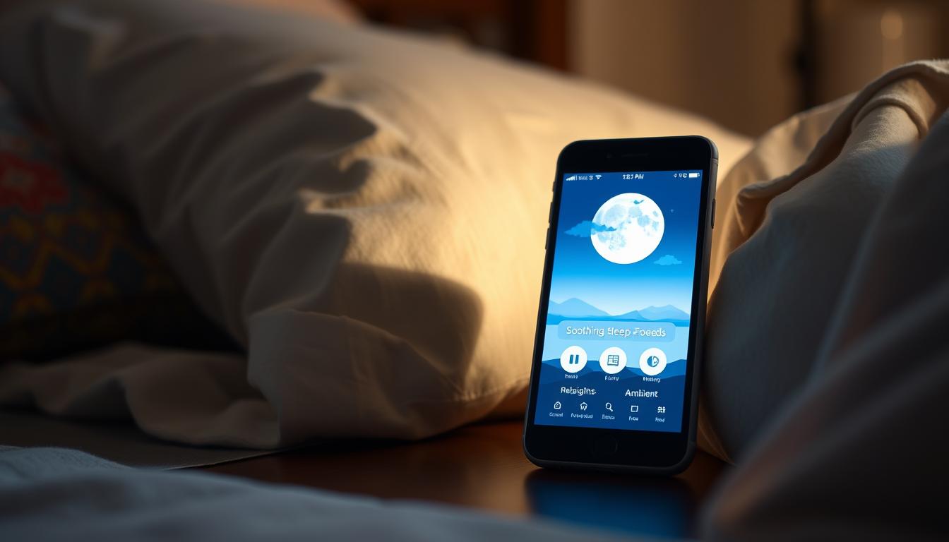 aplicativo de sono relaxante
