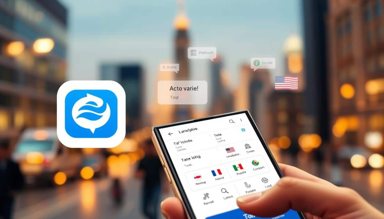 aplicativo de tradução em tempo real