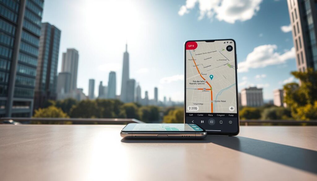 introdução aplicativo GPS