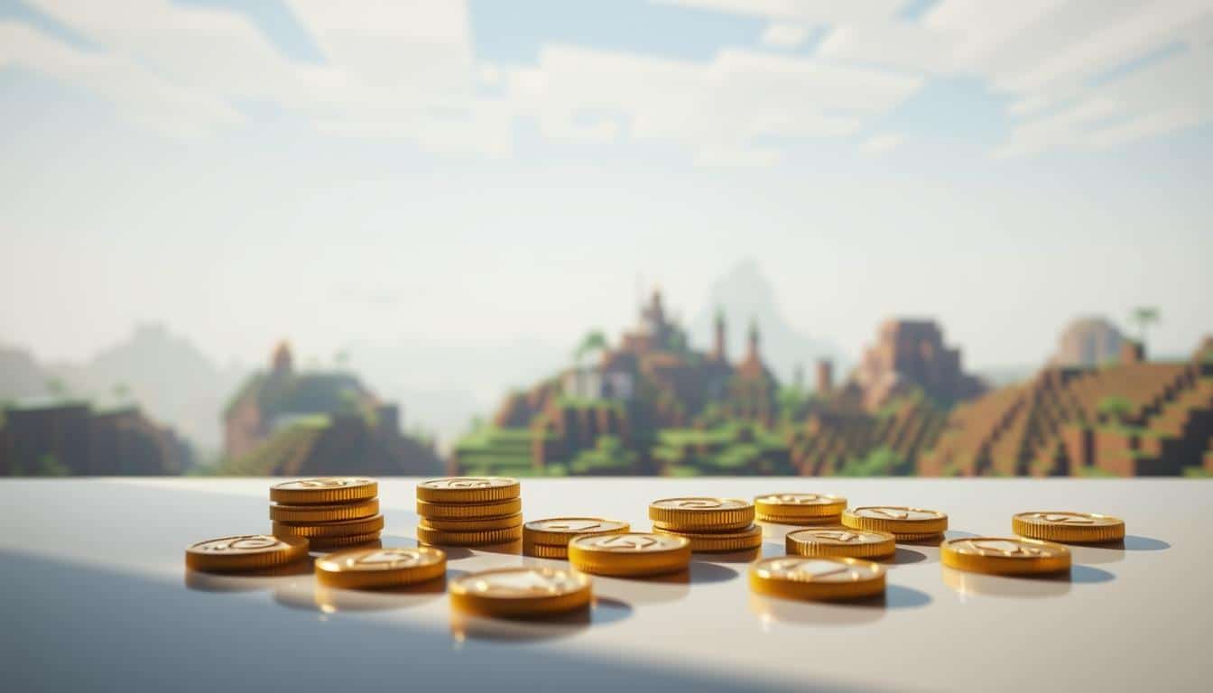 minecoins no Minecraft Marketplace