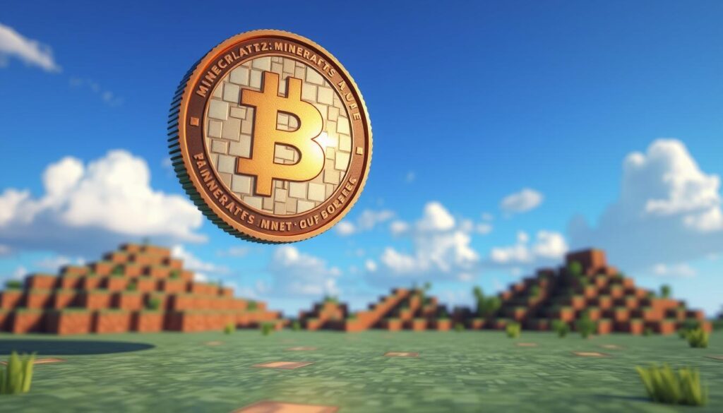 moeda digital Minecraft