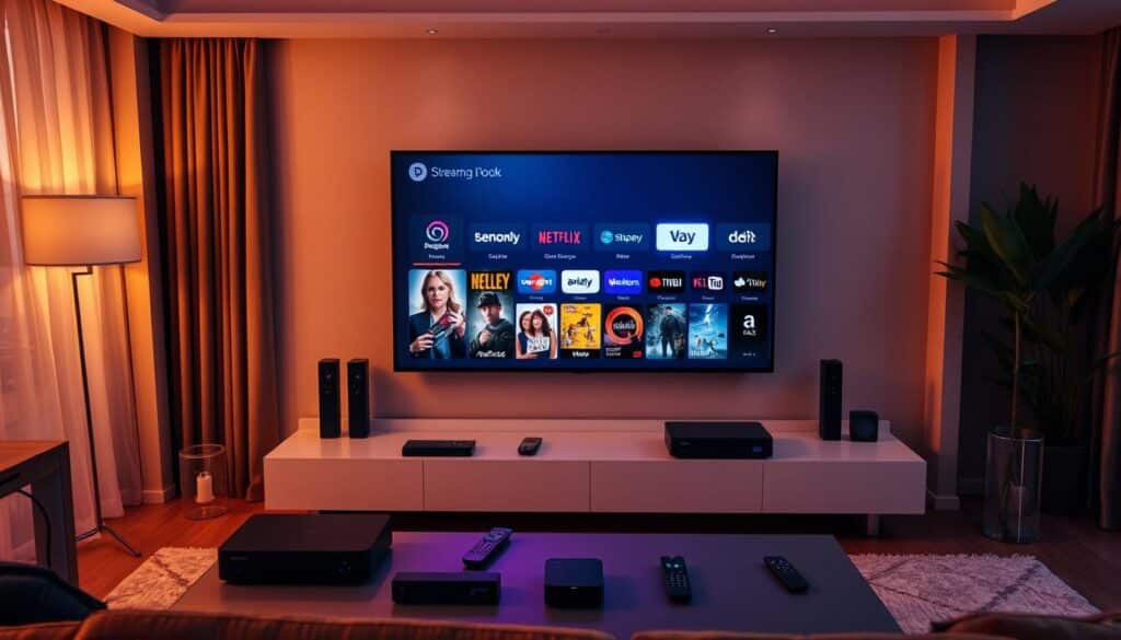 serviços de streaming