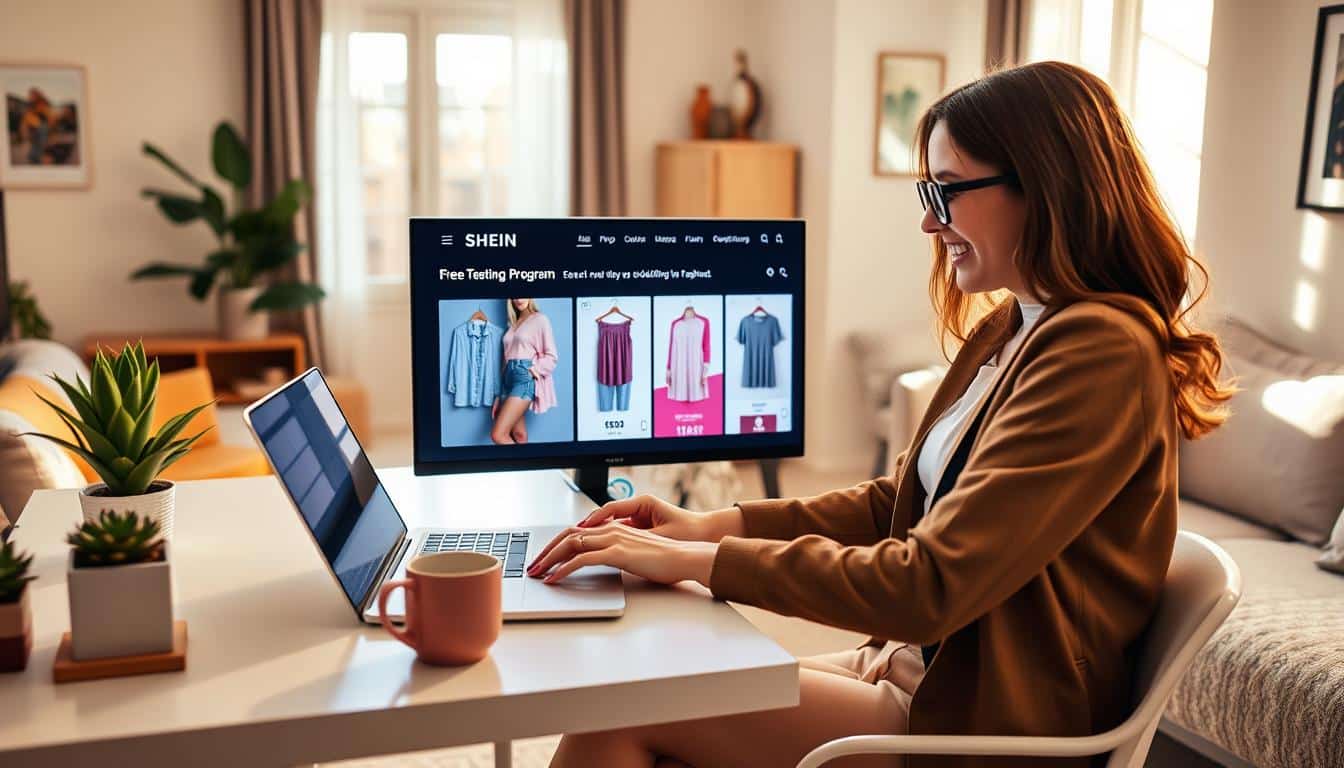 shein programa de testes grátis